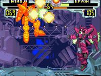 une photo d'Ã©cran de Mobile Suit Gundam Wing - Endless Duel sur Nintendo Super Nes